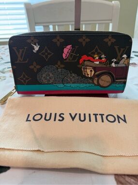 Louis Vuitton Limited Edition Monogram Canvas Zippy Wallet ‘Evasion’ Collection